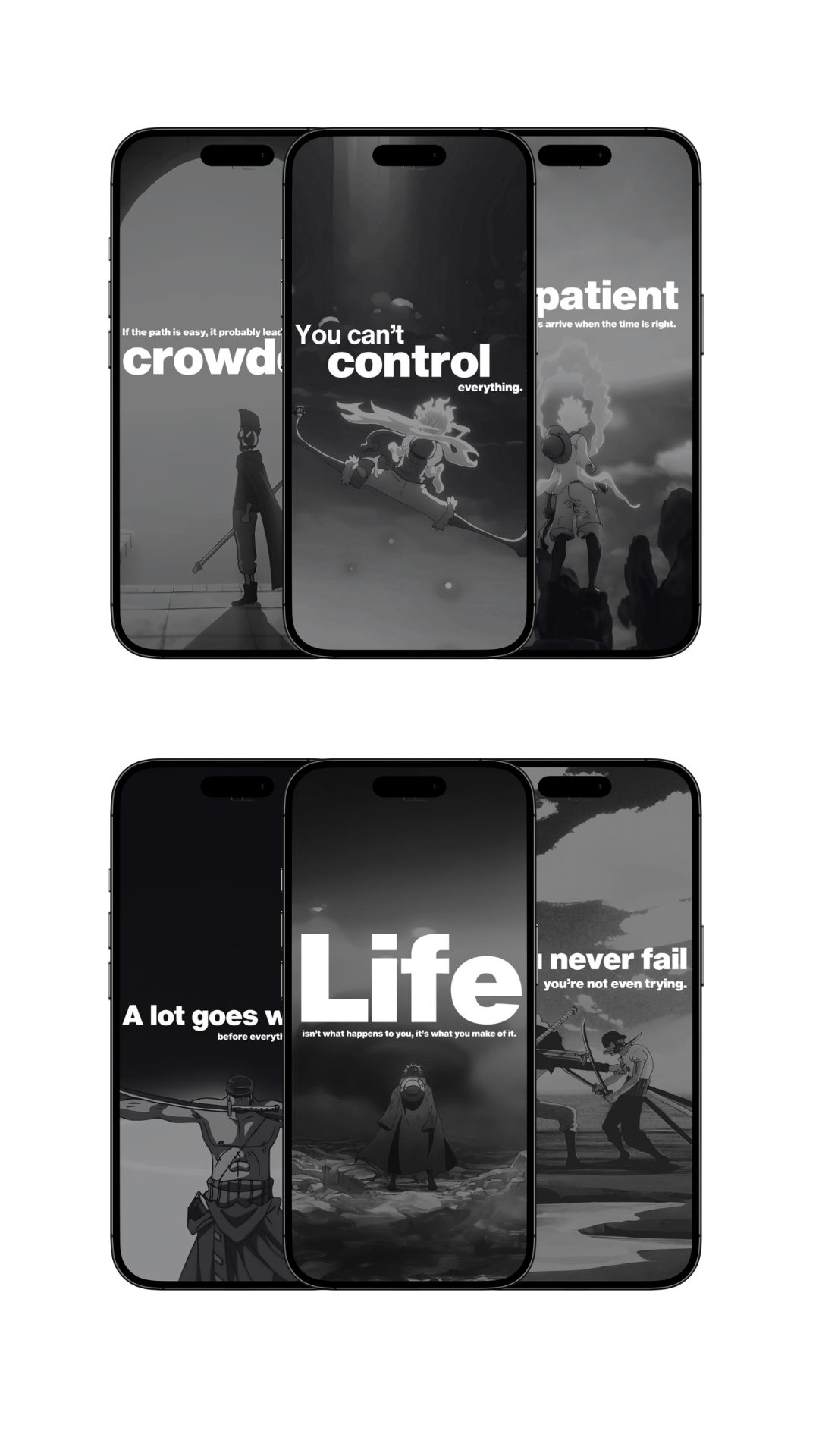 One Piece Impact Pack | Most Loved Motivational Wallpapers