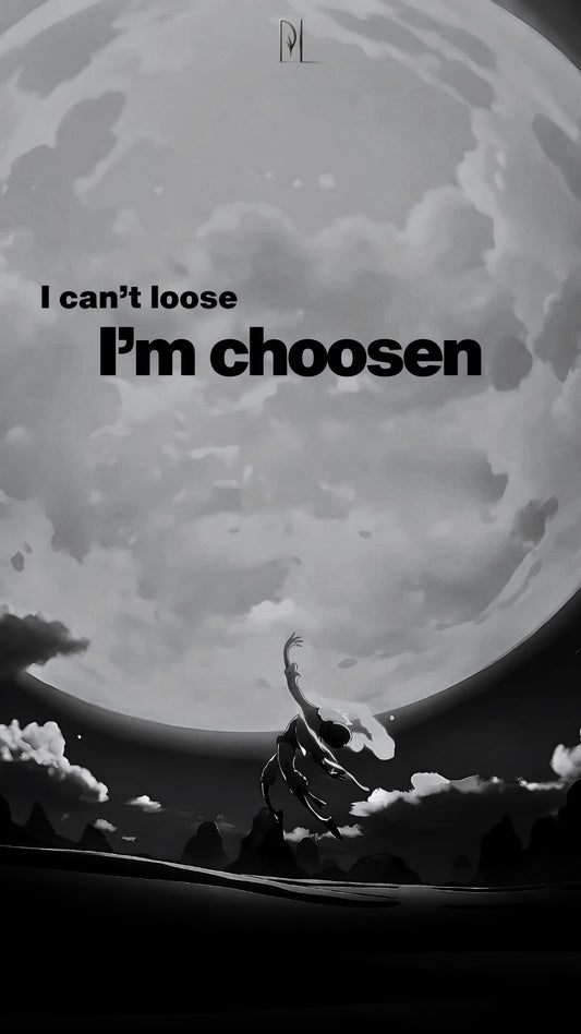 Luffy One Piece Wallpaper “I Can’t Lose, I’m Chosen” | Inspirational Anime Background